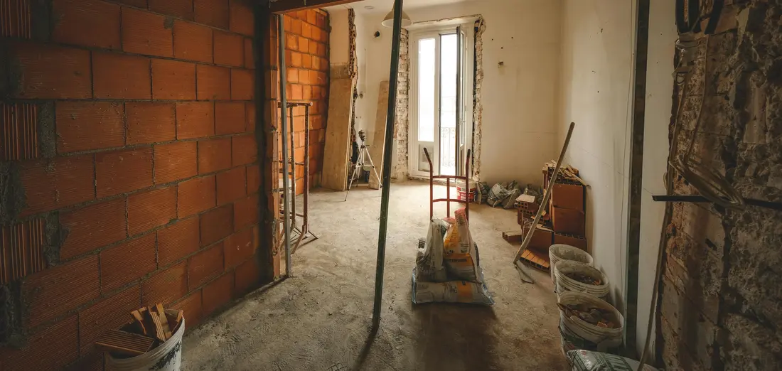 Image d'une maison en travaux 1